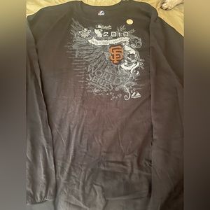 San Francisco 2010 World Series Long Sleeve Shirt Size XXL